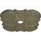 Ekena Millwork Flower Ceiling Medallion (Canopies up to 6 1/4"), 29"OD x 3 5/8"ID x 1 3/8"P, Witch Hazel Crackle CM29FWWHC - alternate 4